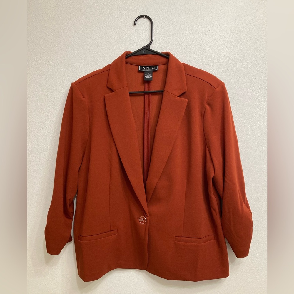 Women's Rust Blazer